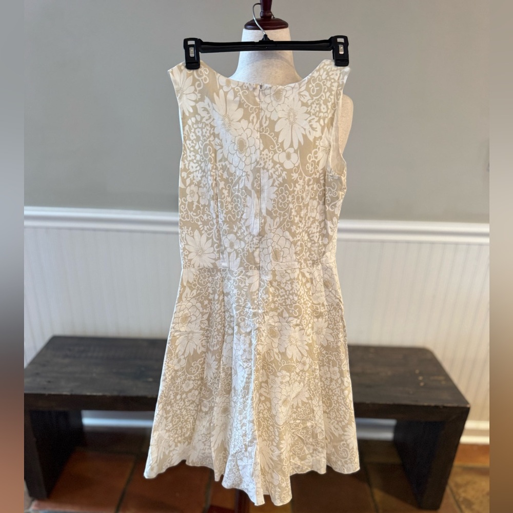 Lapis Cream-White Women's Dress